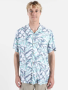 Camisa Manga Corta Oxbow Tropics - Off White