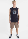 Camiseta Sin Mangas Oxbow Sunfaded - Deep Marine