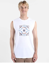 Camiseta Sin Mangas Oxbow Sunfaded - White