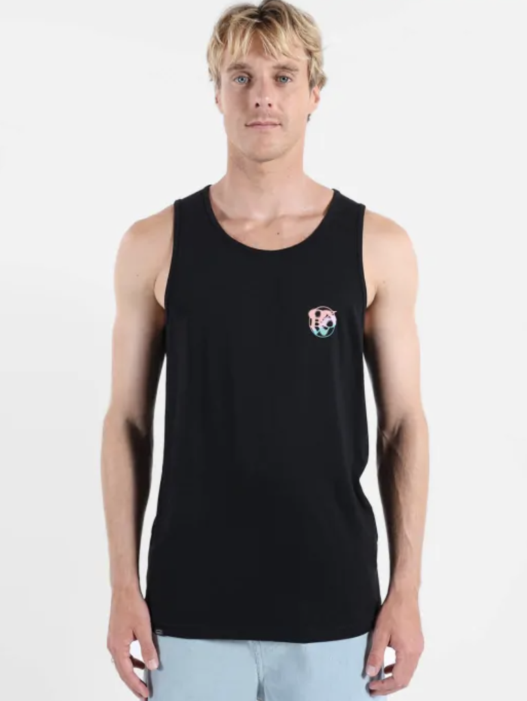 Camiseta Sin Mangas Oxbow Spray - Black