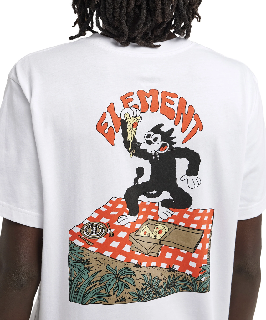 Camiseta Element Pizza - White (wbb0)