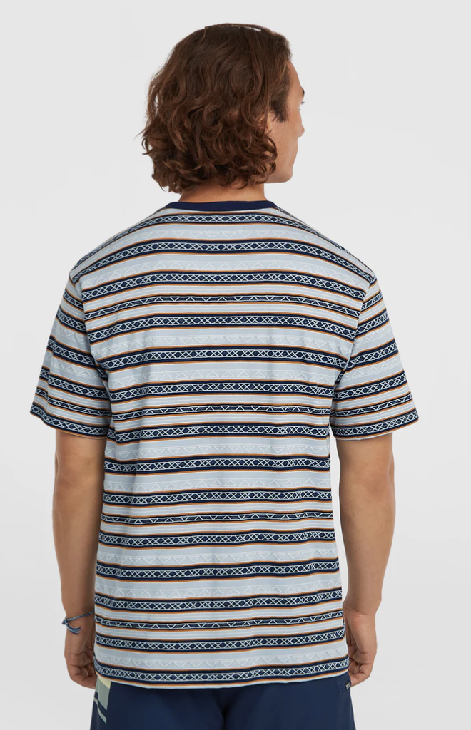 Camiseta O'neill O'Riginals Jacquard Stripe - Blue O'Riginals Hstripe