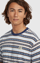 Camiseta O'neill O'Riginals Jacquard Stripe - Blue O'Riginals Hstripe