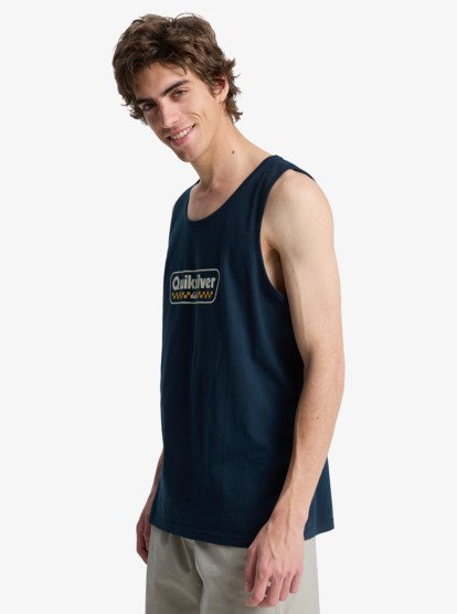 Camiseta Sin Mangas Quiksilver EV Starting Grid - Dark Navy (ktp0)