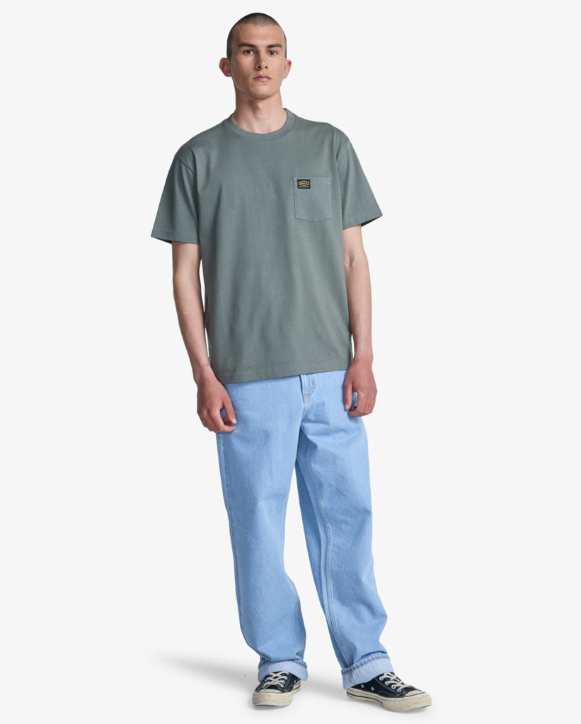 Camiseta Rvca Americana Pocket - Sage Leaf (sle)