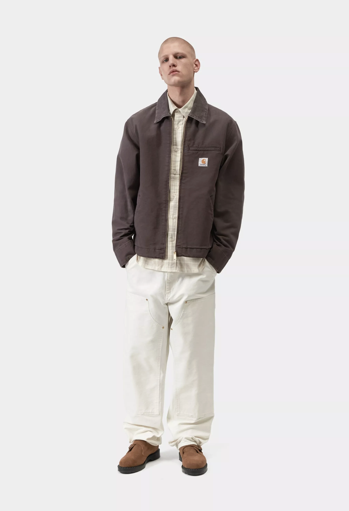 Chaqueta Carhartt WIP Detroit - Shale/Shale (Stone Canvas) [Sin Forro]