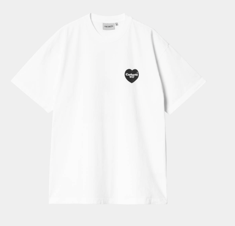 Camiseta Carhartt Wip Heart Bandana - White