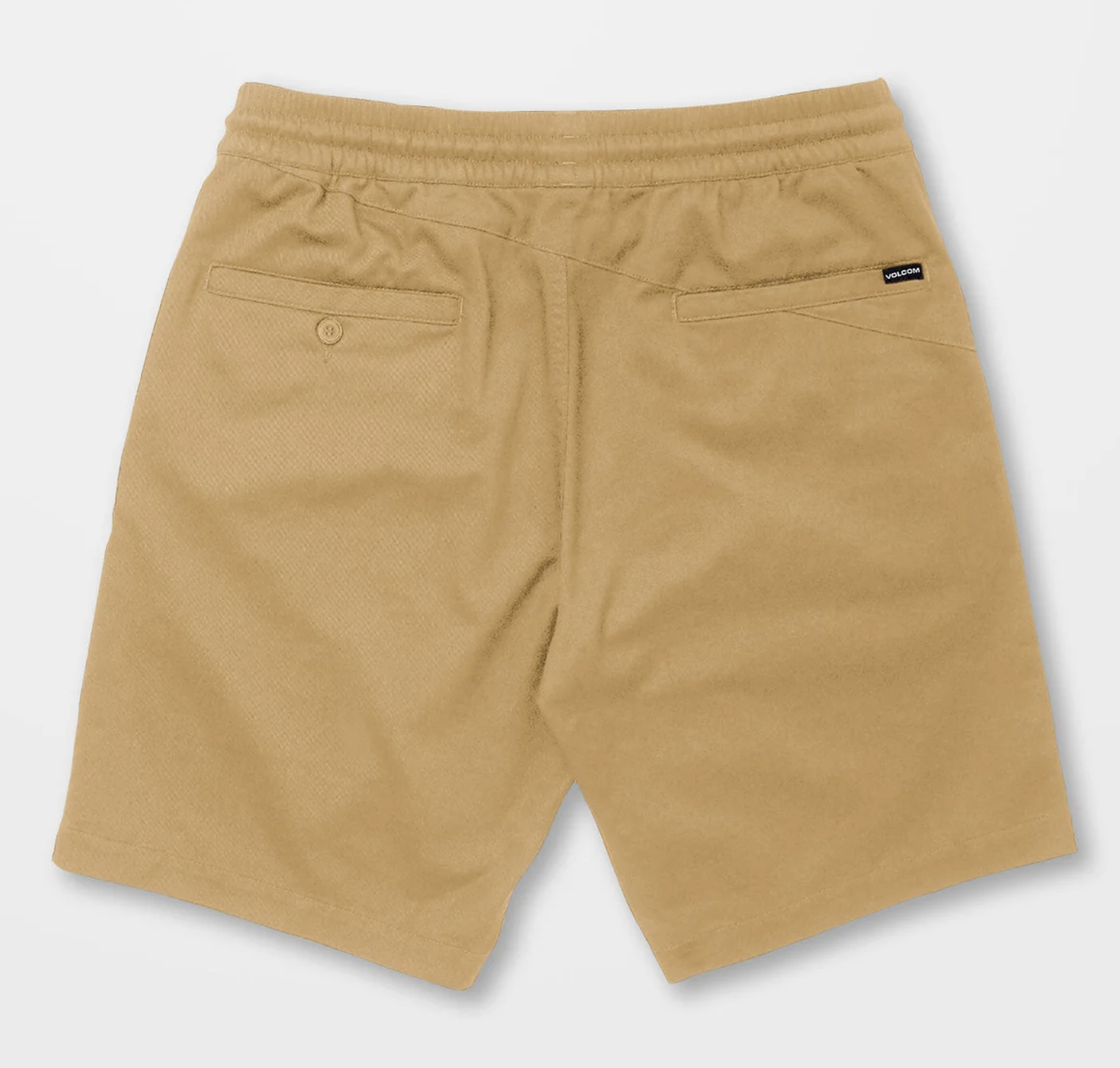 Pantalón Corto Volcom Frickin Elasticated Waist 19&quot; - Dark Khaki