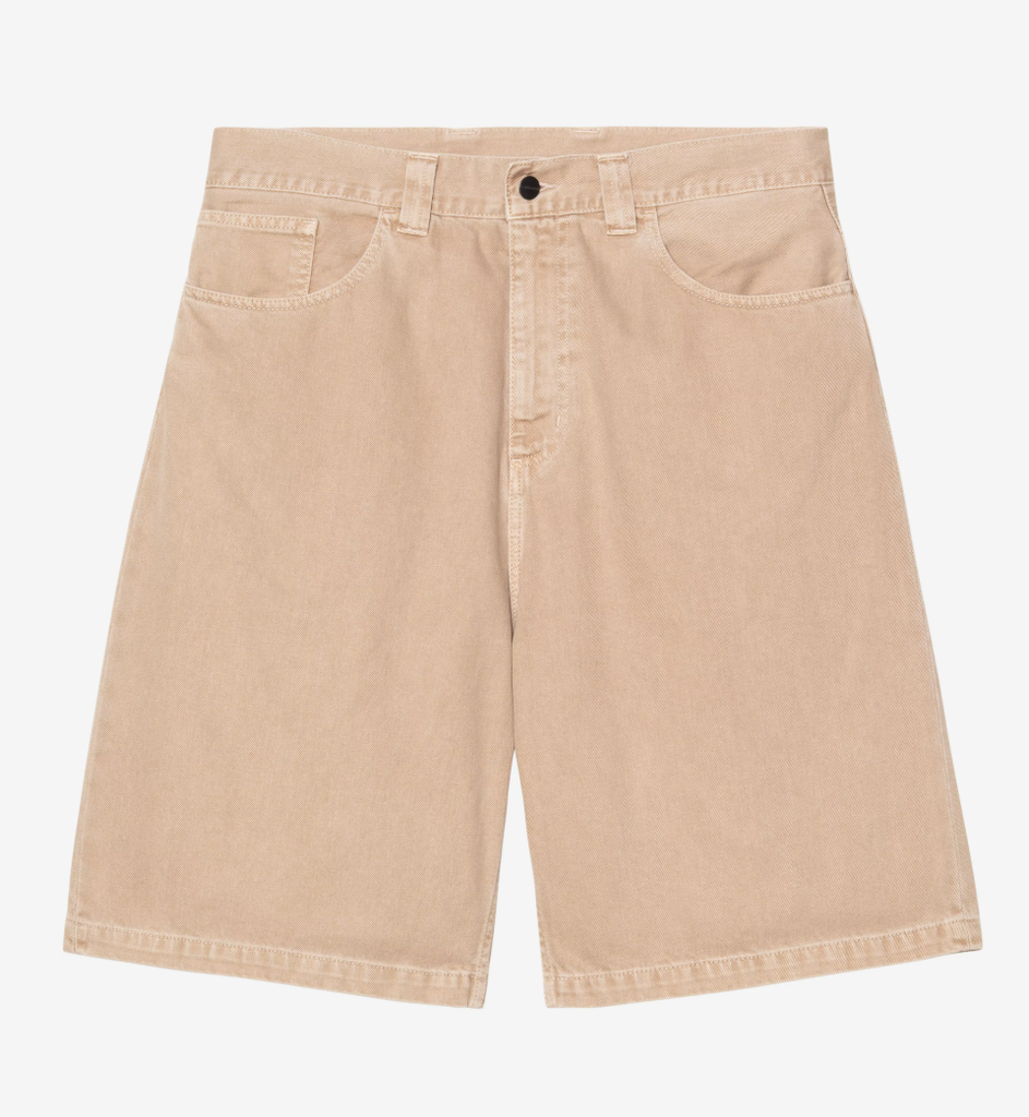 Pantalón Corto Carhartt WIP Brandon - Barchan (Stone dyed)