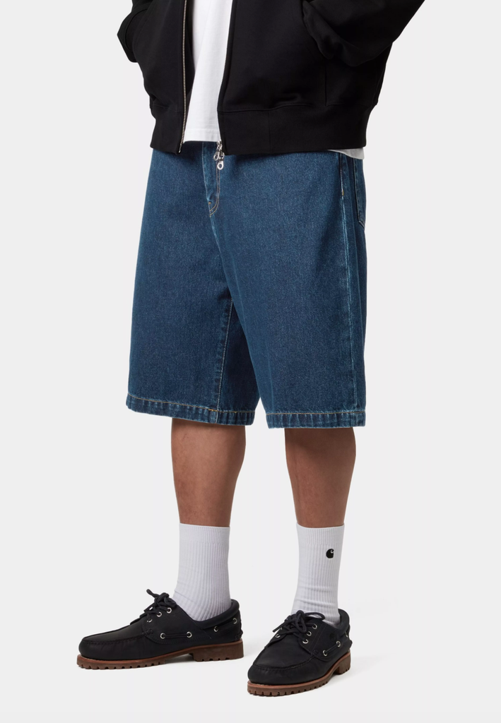 Pantalón Corto Carhartt WIP Landon - Blue (Stone Washed)