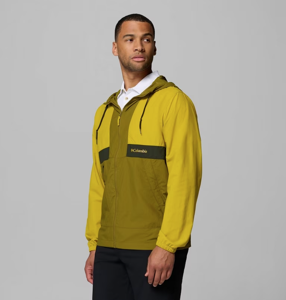 Chaqueta Cortavientos Columbia Spire Valley - Antique Moss/Mossy Green/Greenscape