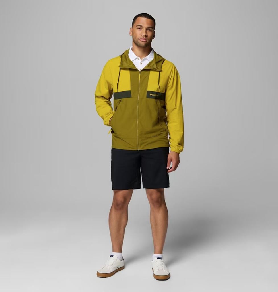 Chaqueta Cortavientos Columbia Spire Valley - Antique Moss/Mossy Green/Greenscape