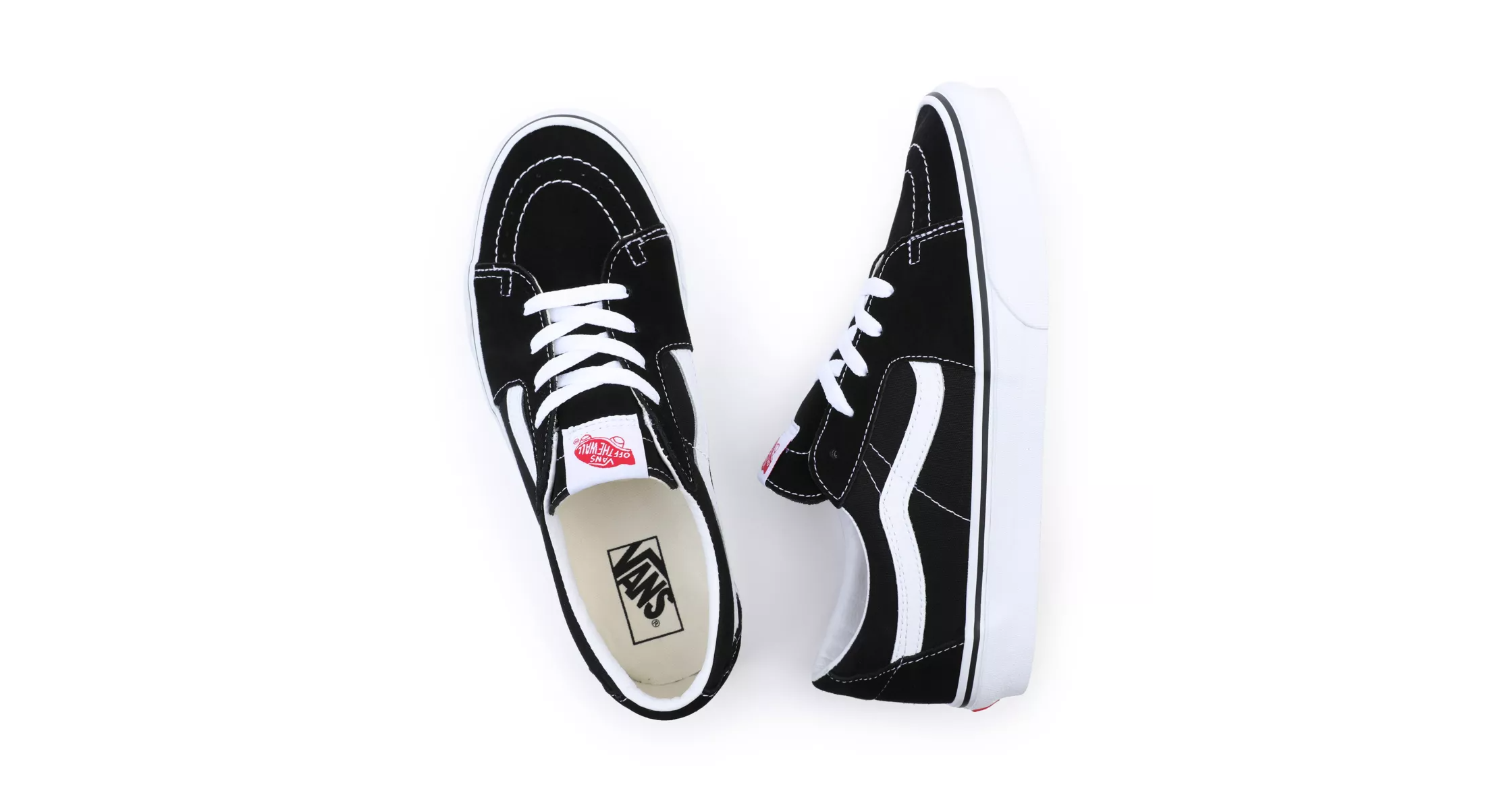 Zapatillas Vans UA Sk8-Low - Black/True White