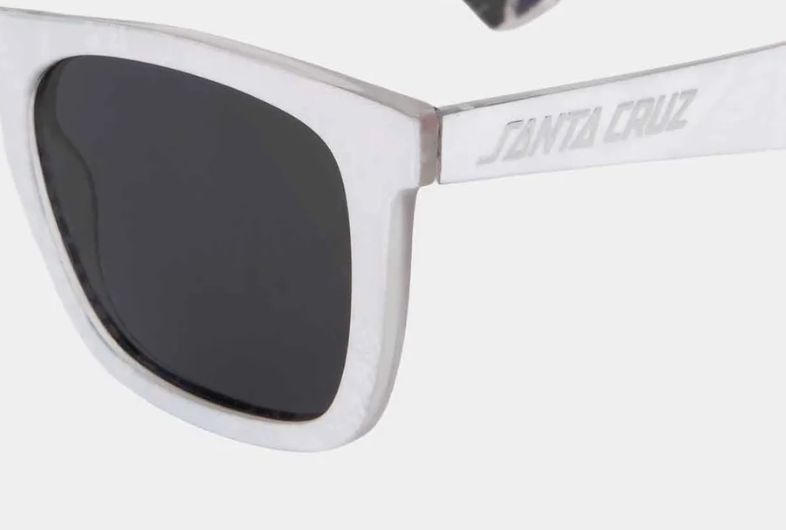 Gafas De Sol Santa Cruz Rayas - Blanco/Negro
