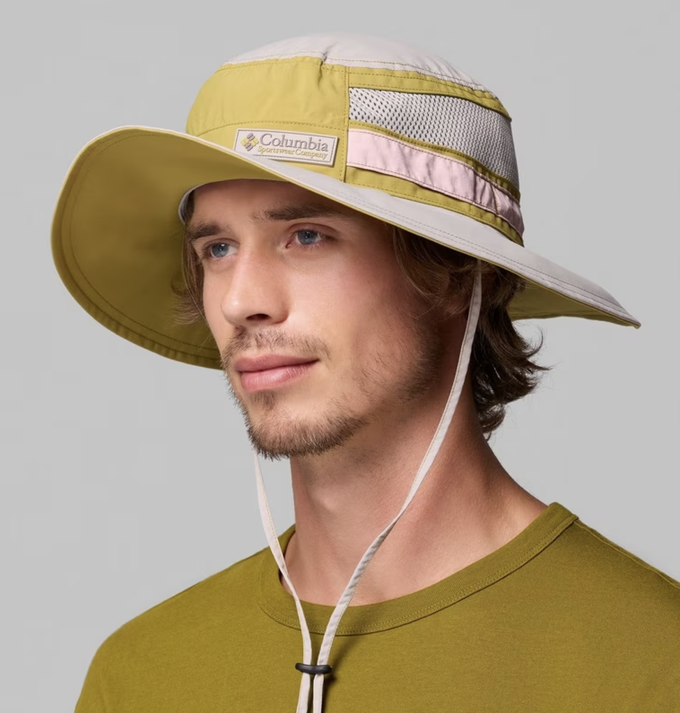 Gorro de Pescador Columbia Bora Bora Retro II - Flint Grey/Peppercorn/Pink Agate