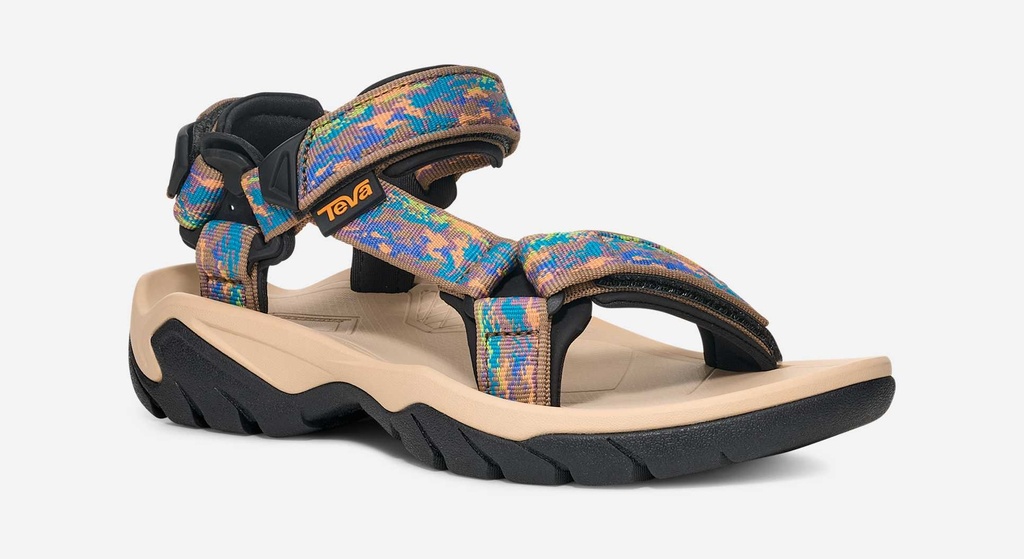 Sandalias Teva Terra Fi 5 Universal - Tree Cover Neon Spring