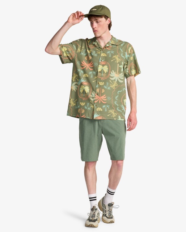 Camisa Billabong Vacay - Moss Green