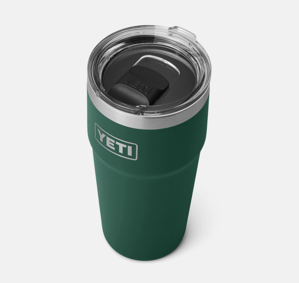 Vaso Apilable Yeti Rambler 20 oz (591 ml) - Black Forest Green