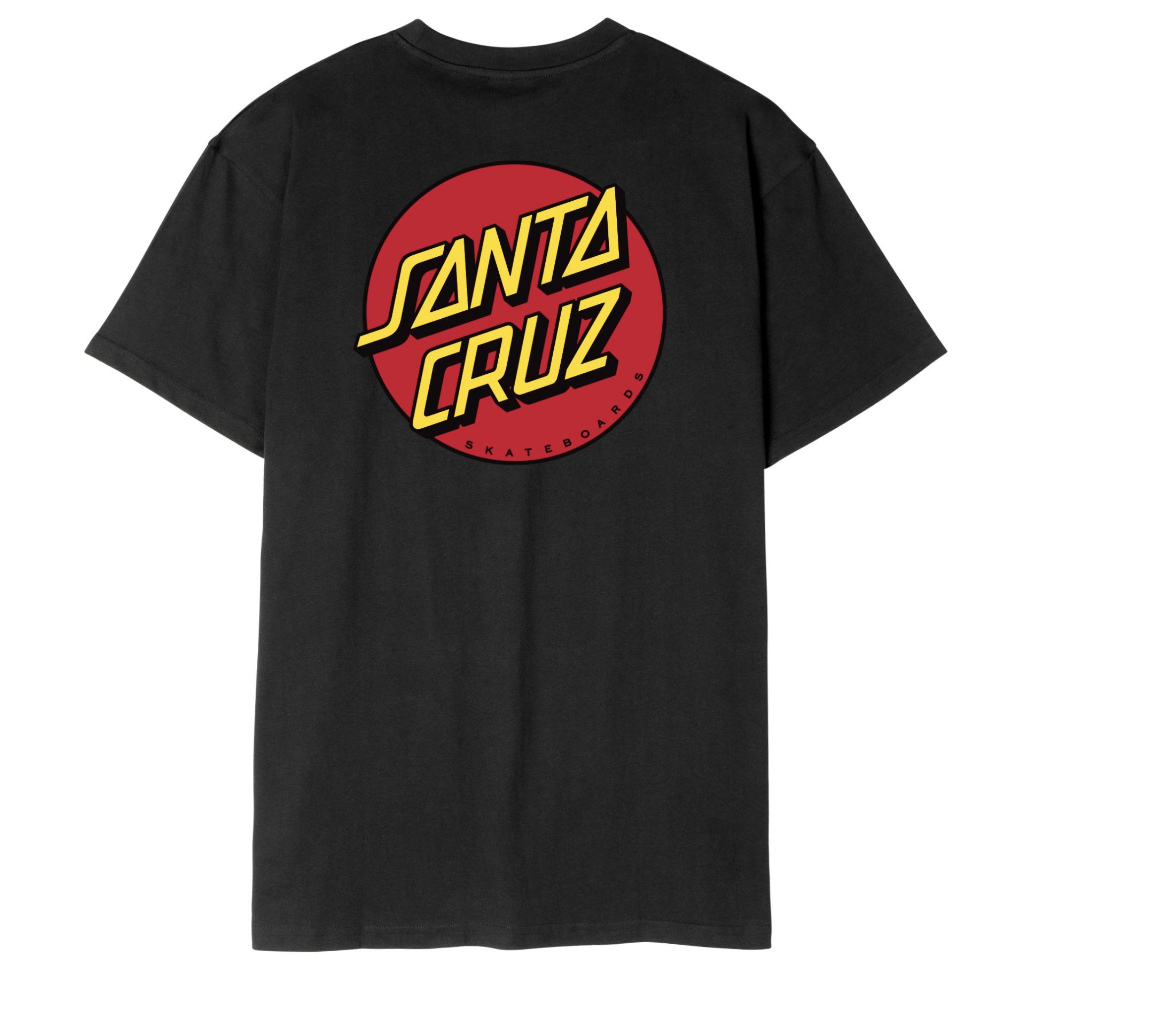 Camiseta santa Cruz Classic Dot Chest - Black