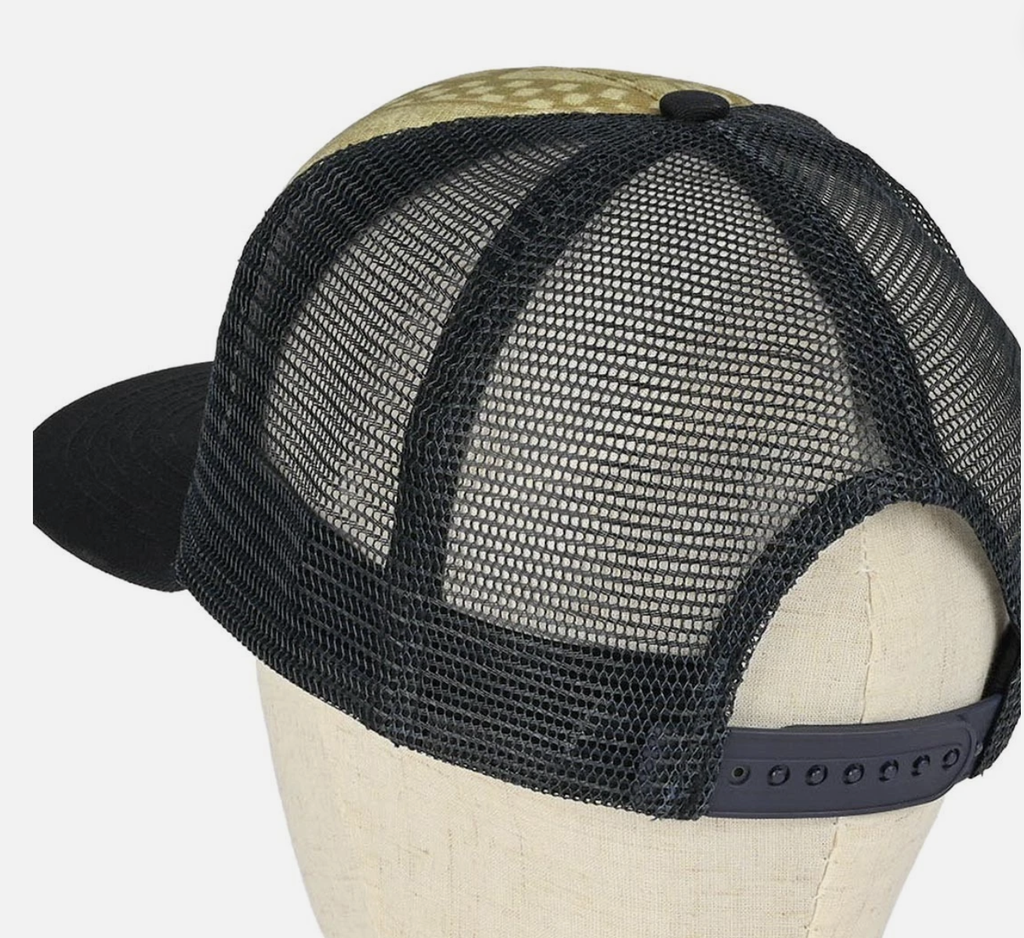 Gorra Santa Cruz Tonal Collage - Caqui Desgastado/Azul Marino Intenso