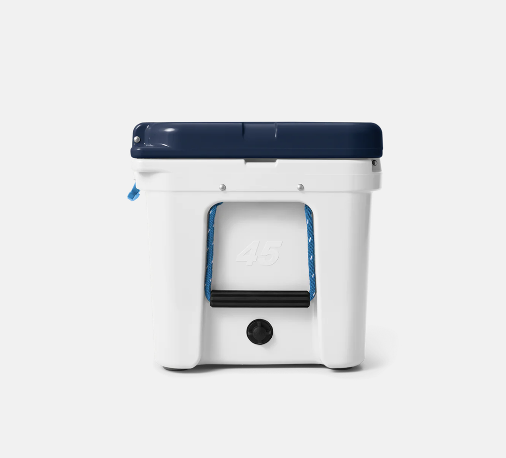 Nevera Portátil Yeti Tundra 45 - White/Blue