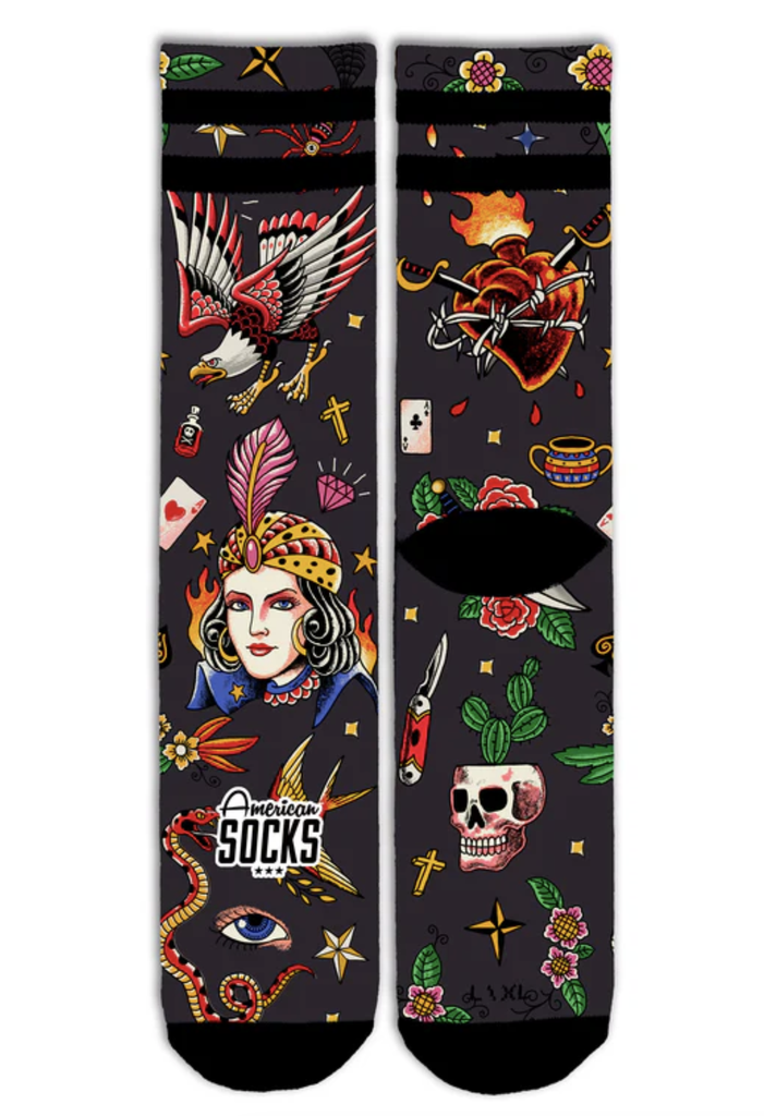 Calcetines American Socks Sorcerer - Black