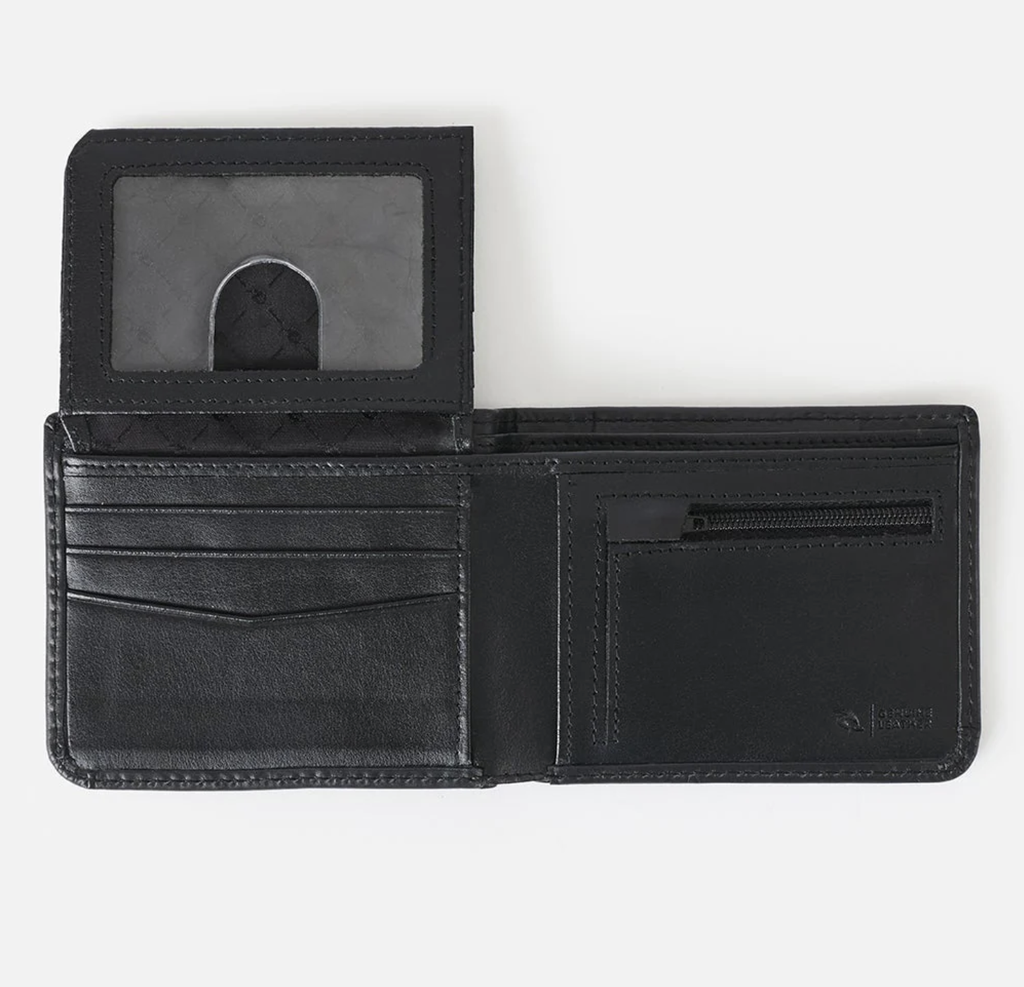 Cartera Rip Curl Wetsuit RFID All Day Logo - Black
