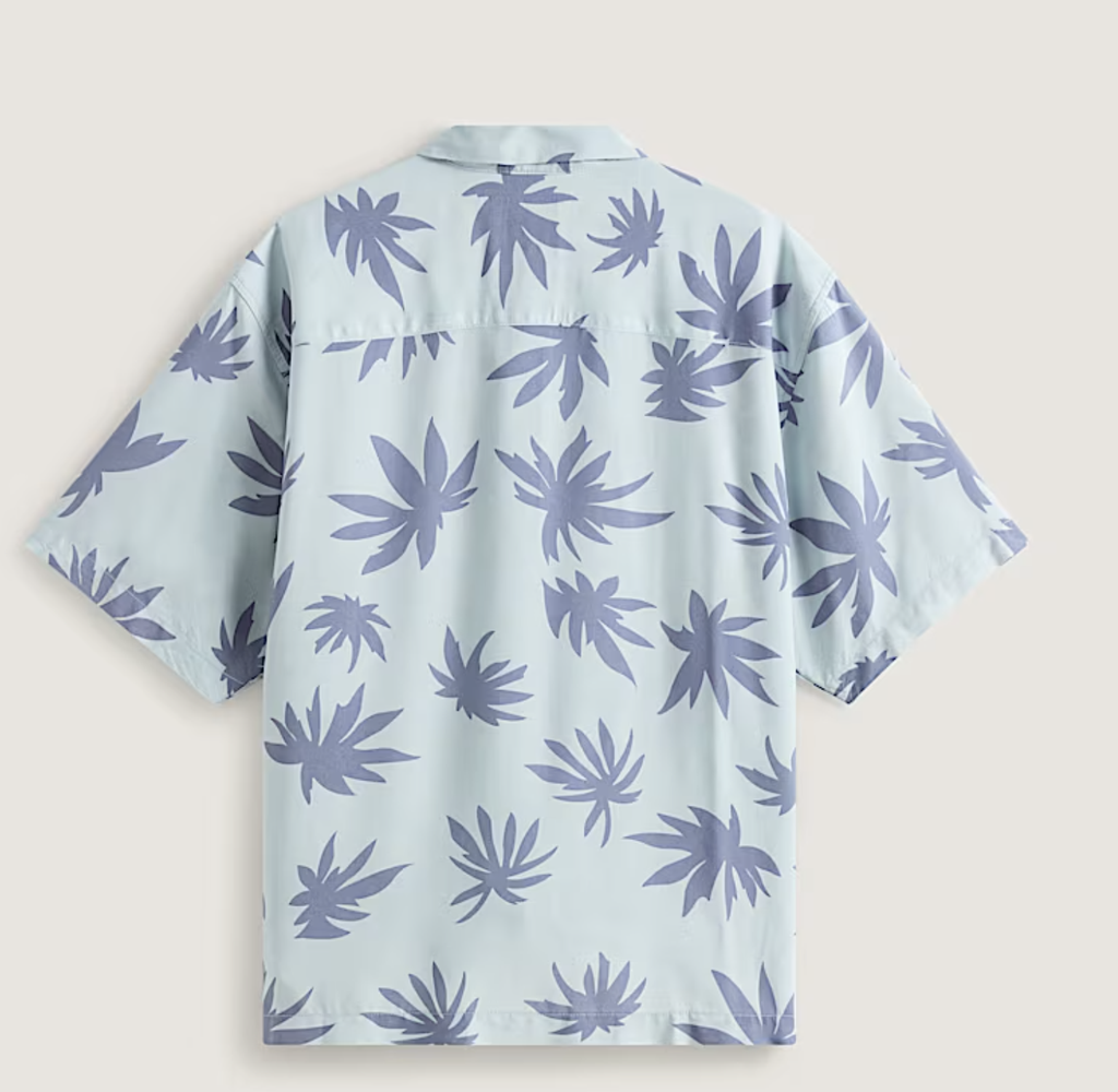 Camisa Vans Van Doren Print - Dawn Mist Blue