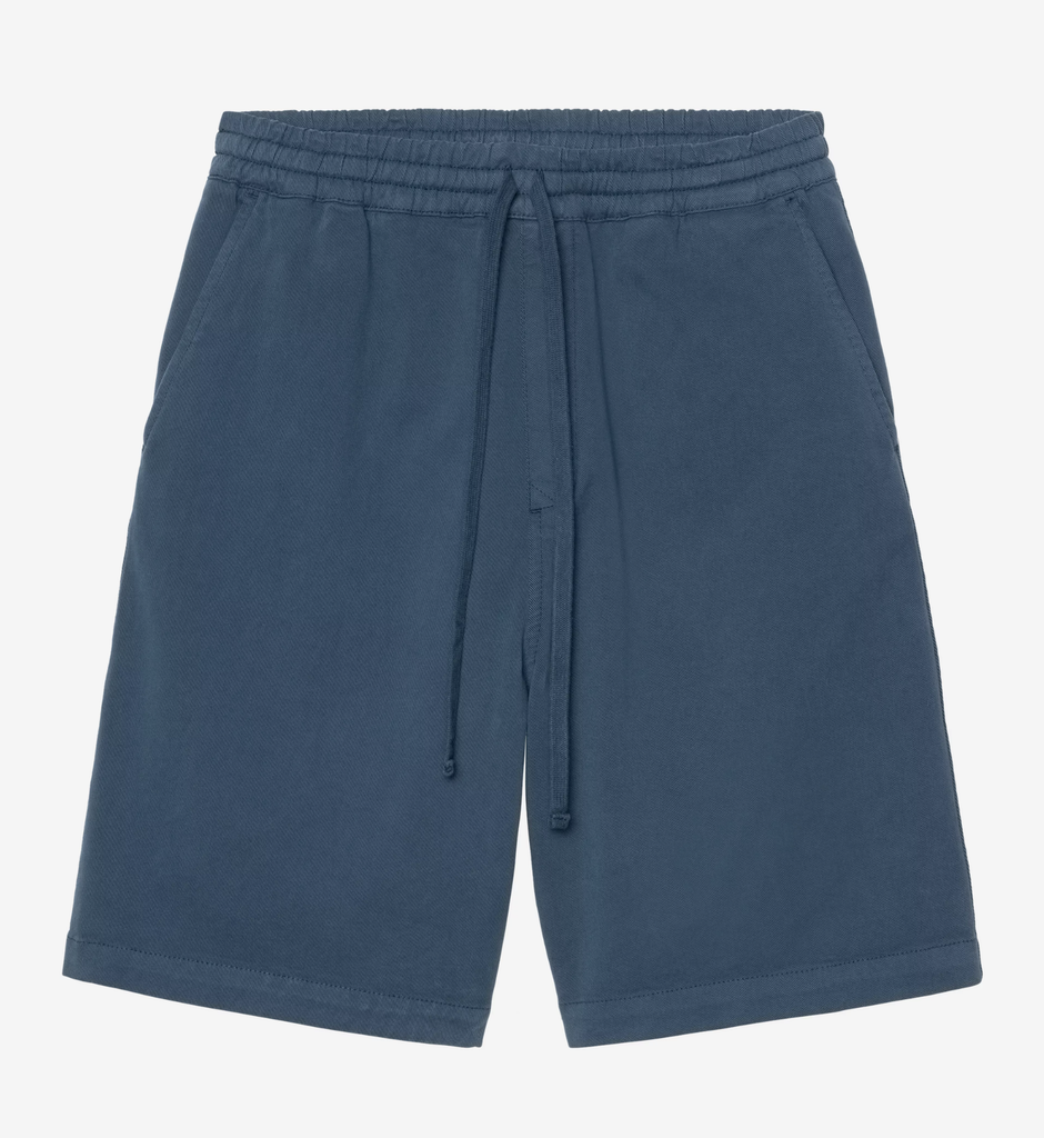 Pantalón Corto Carhartt WIP Floyde - Blue River (garment dyed)