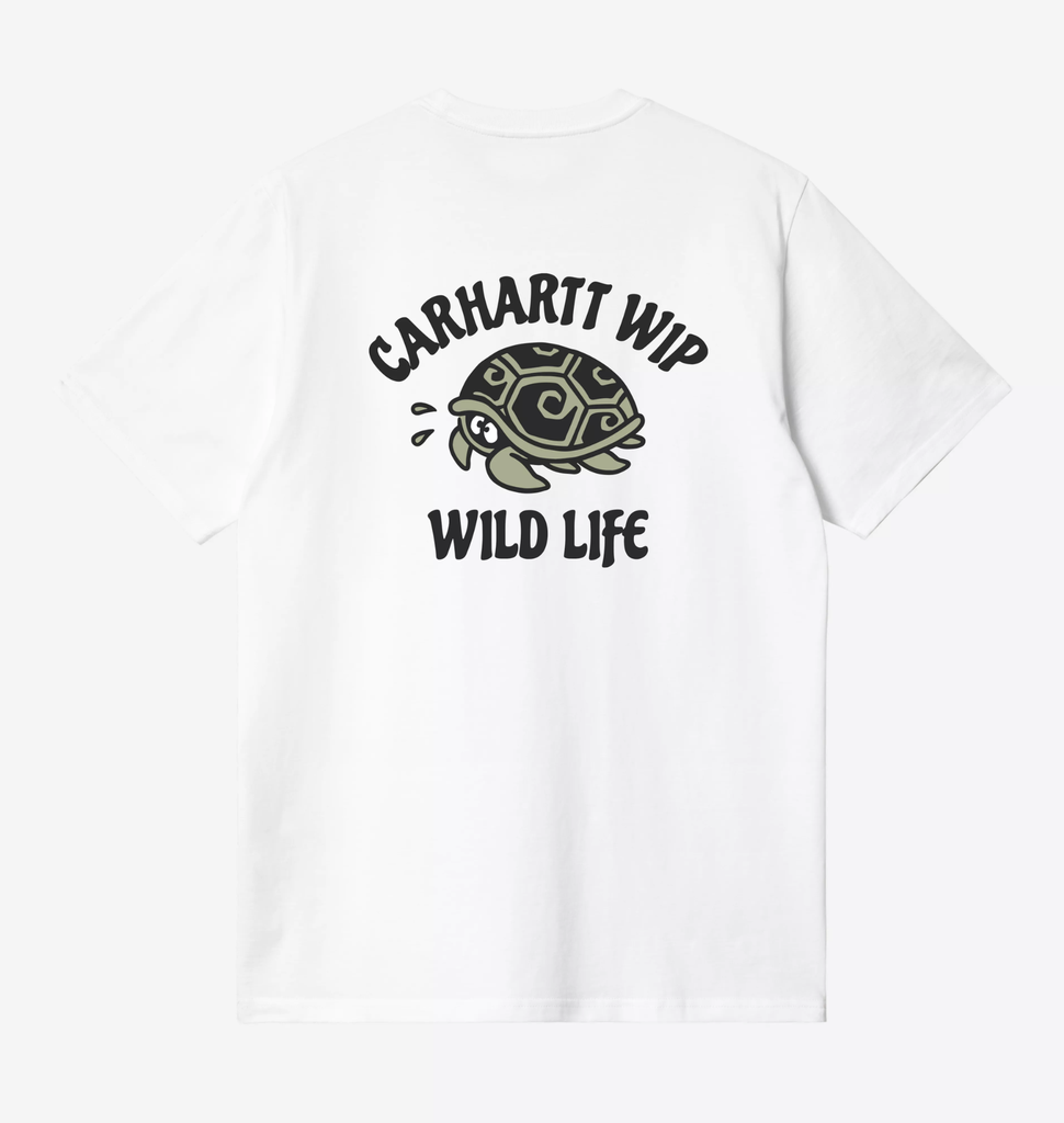 Camiseta Carhartt WIP Wild Life - White
