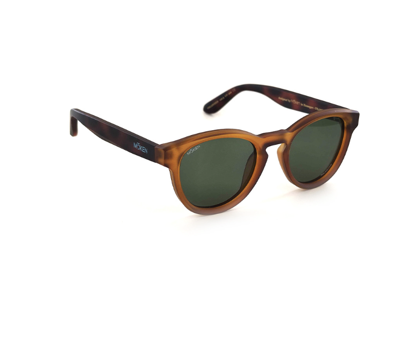 Gafaas De Sol Moken Maikan - Marron (MST-GRN)