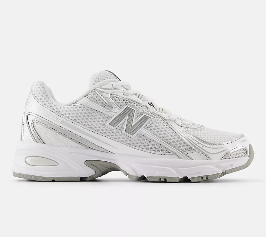 Zapatillas New Balance 740WN2 - White con Metallic Silver y Reflection
