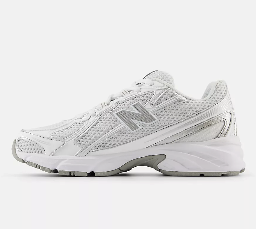 Zapatillas New Balance 740WN2 - White con Metallic Silver y Reflection