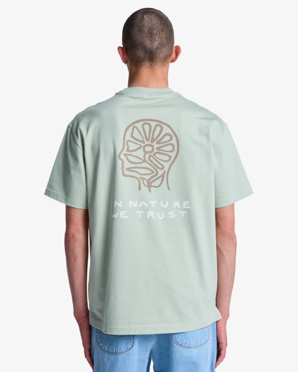 Camiseta RVCA In Nature - Light Olive