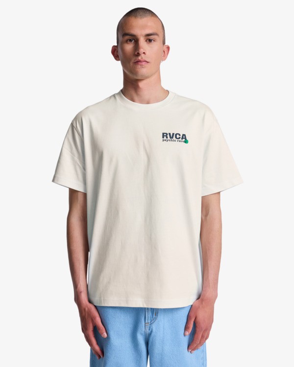 Camiseta Rvca The Fool - Antique White