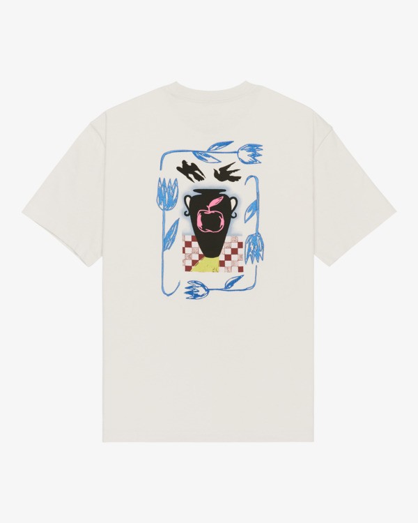 Camiseta RVCA AF Love Birds - Moonbeam