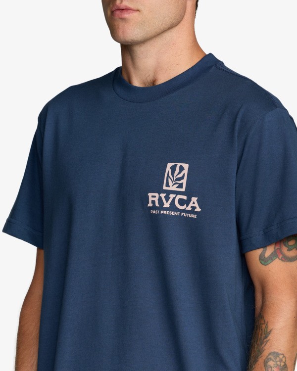 Camiseta RVCA Palmgrove - Moody Blue