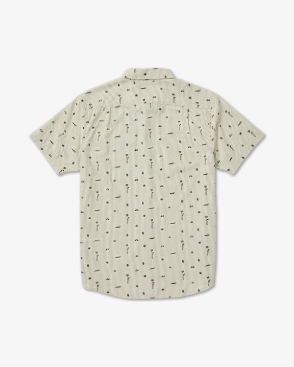 Camisa RVCA Thatll Do Seersucker - Ranger Green