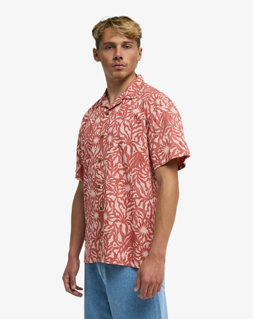 Camisa Billabong Vacay - Chilli Red (mnw0)