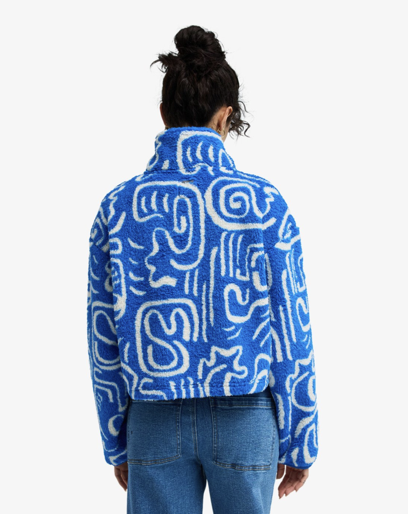 Polar con Media Cremallera Billabong Holiday - True Blu (trb)