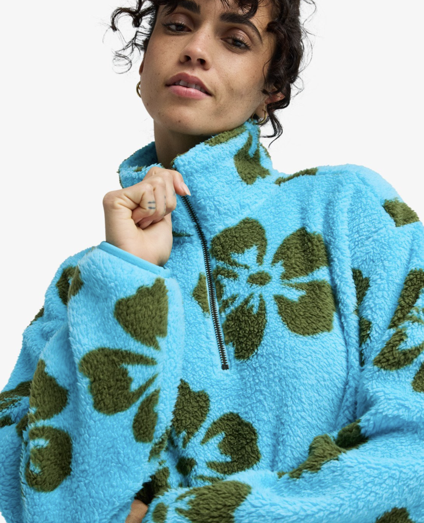 Polar con Media Cremallera Billabong Holiday - Ocean Eyes (bhq0)