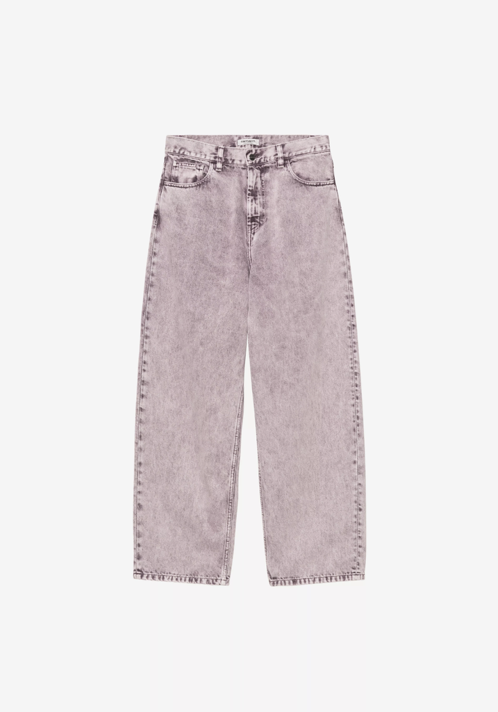 Pantalón Carhartt WIP W' Brandon - Cozy Purple, Chalk wash (Mujer)