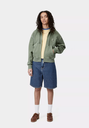 Pantalón Corto Carhartt Wip W' Brandon - Blue (stone washed) (Mujer)