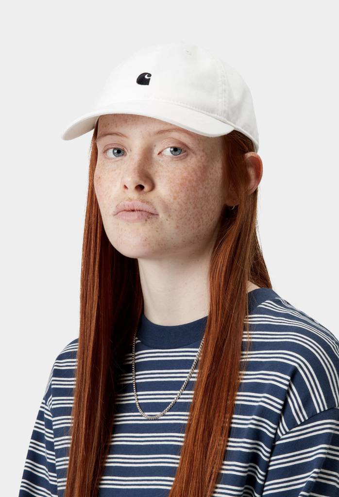 Gorra Carhartt WIP W' Madison Logo - White/Black