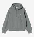 Sudadera con Capucha Carhartt WIP W' Casey - Velvet Green/Silver (Mujer)