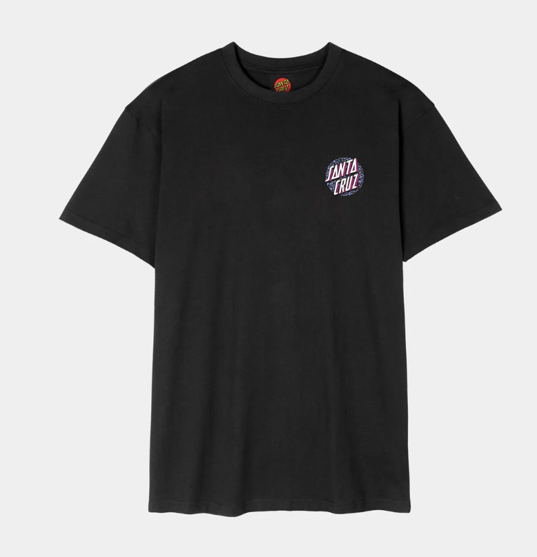 Camiseta Santa Cruz Control Dot - Black