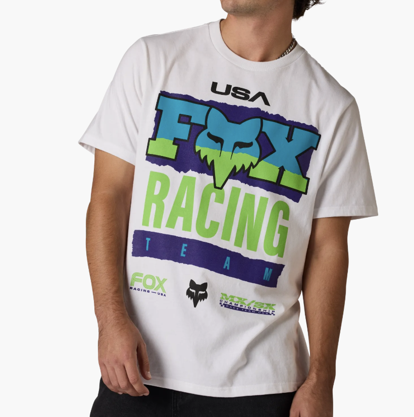 Camiseta Fox Hardcore 195 Original - White (wht)