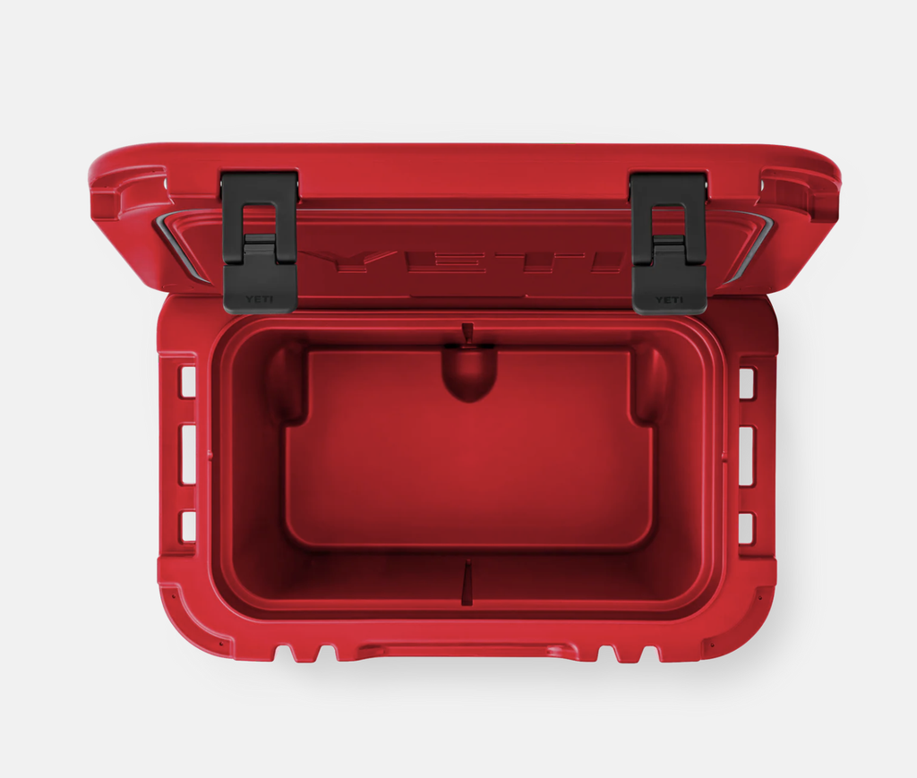 Nevera Portátil con Ruedas Yeti Roadie 32 - Rescue Red