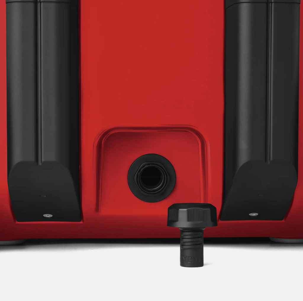 Nevera Portátil con Ruedas Yeti Roadie 32 - Rescue Red