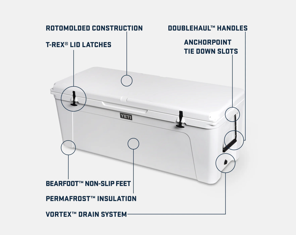 Nevera Portátil Yeti Tundra 250 - White